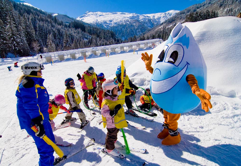 Skifahren lernen mit Gasti